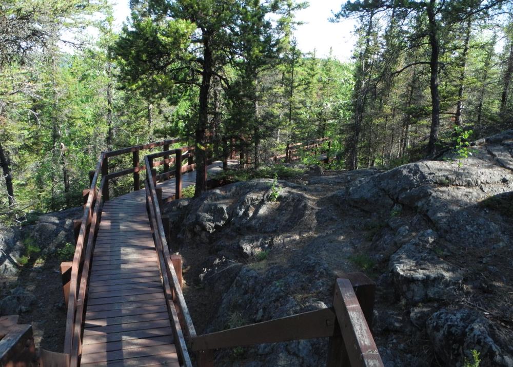 Bakers Narrows steps to lookout