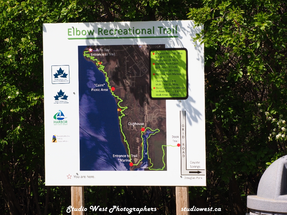 For the hiker no shortage of trails here starting at Tuffs Bay