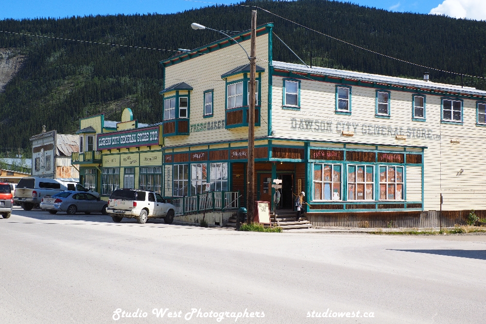 The General store in Dawson City well stocked with all you need and more.
