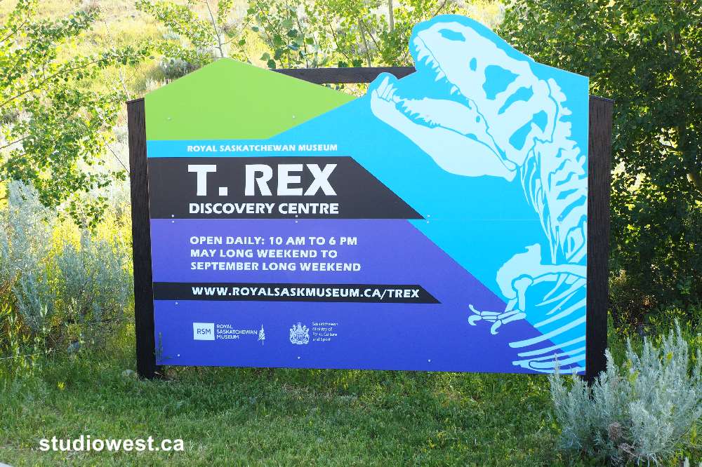T.Rex Discovery Centre in Eastend Saskatchewan.